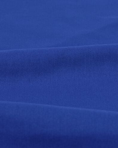 housse de couette 140x200/220cm en coton doux bleu cobalt - 5750061 - HEMA