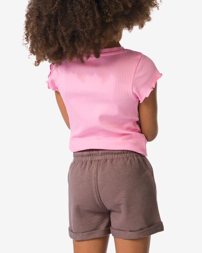 kinder sweatbroek comfy fit lichtbruin lichtbruin - 30846338LIGHTBROWN - HEMA