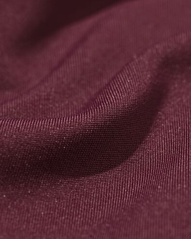 damesbikershort kort  bordeauxrood bordeauxrood - 36000523BURGUNDYRED - HEMA