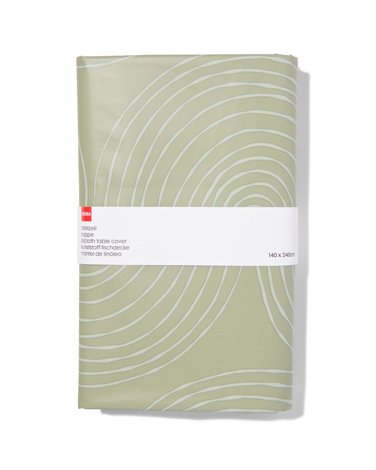 toile cir&eacute;e avec vagues 140x240 polyester - 5330006 - HEMA