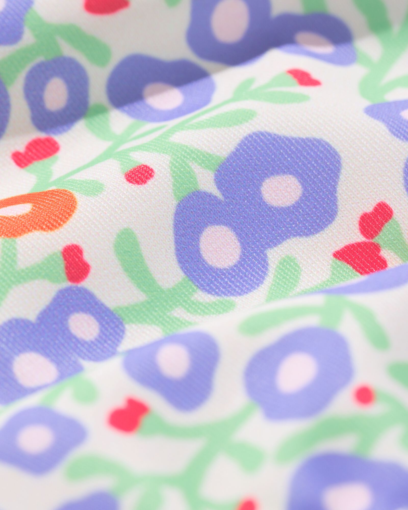 Kinderbikini Blumen lila - 22250270LILAC - HEMA