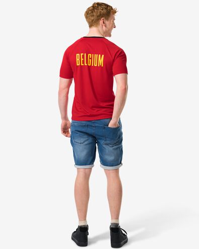 Sport-T-Shirt für Erwachsene, Belgien rot - 36030581RED - HEMA