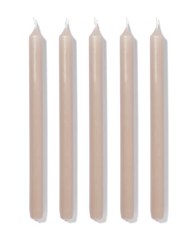 lange huishoudkaarsen &Oslash;2.2x29 - 12 stuks naturel 2,2 x 29 - 13503005 - HEMA