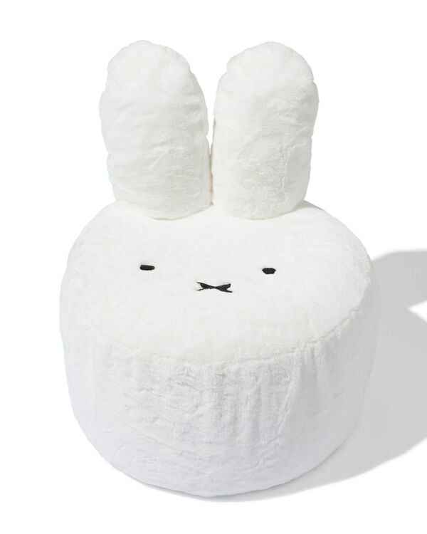 pouf enfant Miffy 56x56x60cm gonflable avec housse - 60410237 - HEMA