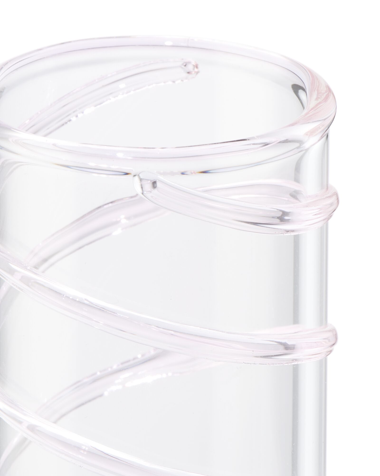 borrelglaasjes spiraal roze-lila - 2 stuks - 41822219 - HEMA