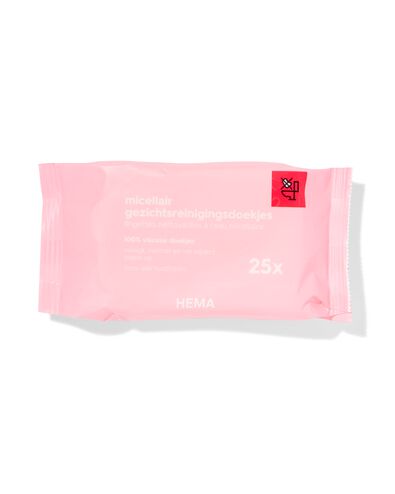 lingettes micellaires pour le visage - 25 pi&egrave;ces  - 17880055 - HEMA