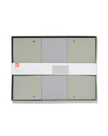 boîte de rangement en carton A3 vert - 39822198 - HEMA