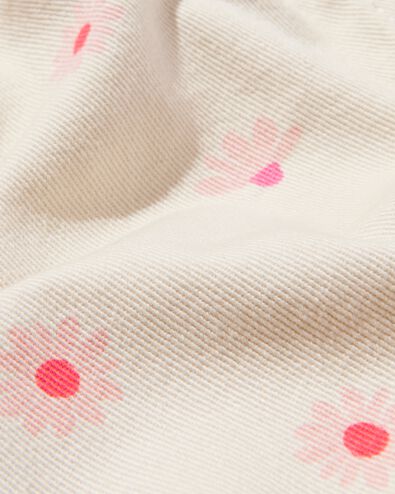 baby tuinbroek denim ecru ecru - 33041650ECRU - HEMA