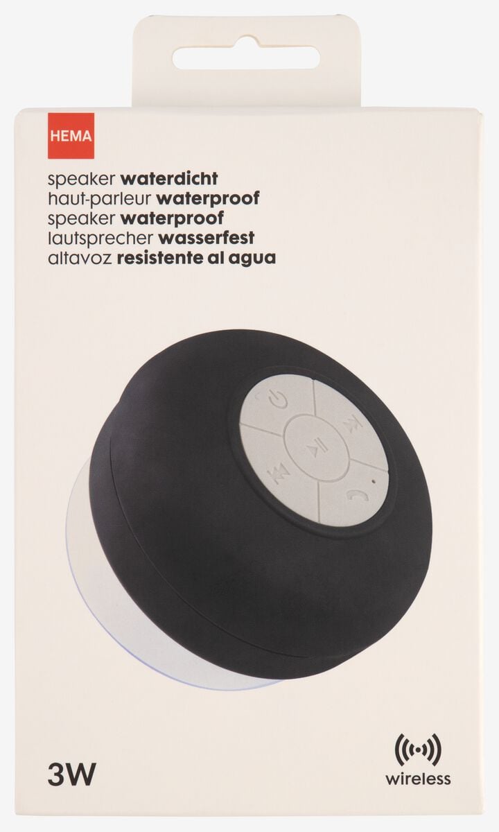 Bluetooth-Lautsprecher, wasserfest - 39660102 - HEMA