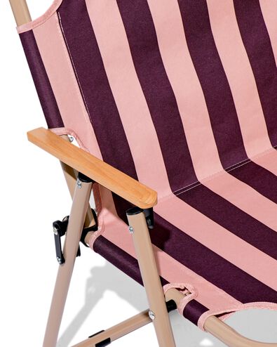 banquette pliable 2 places 108x70cm rayures - 41800277 - HEMA