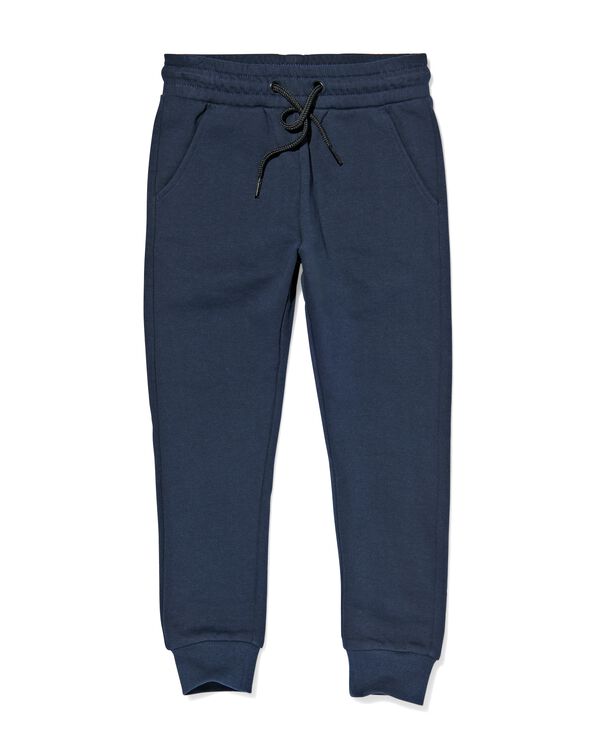 pantalon sweat enfant bleu fonc&eacute; bleu fonc&eacute; - 30747054DARKBLUE - HEMA