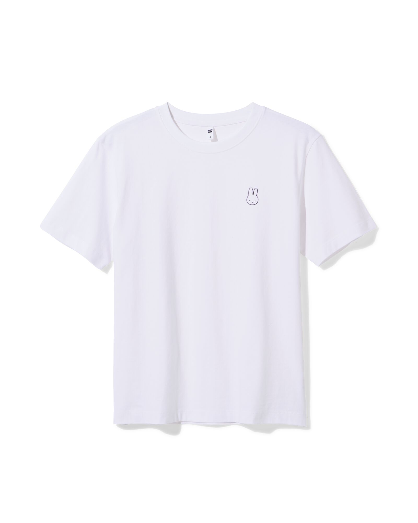 t-shirt femme Miffy jersey imprim&eacute; blanc blanc - 36208430WHITE - HEMA