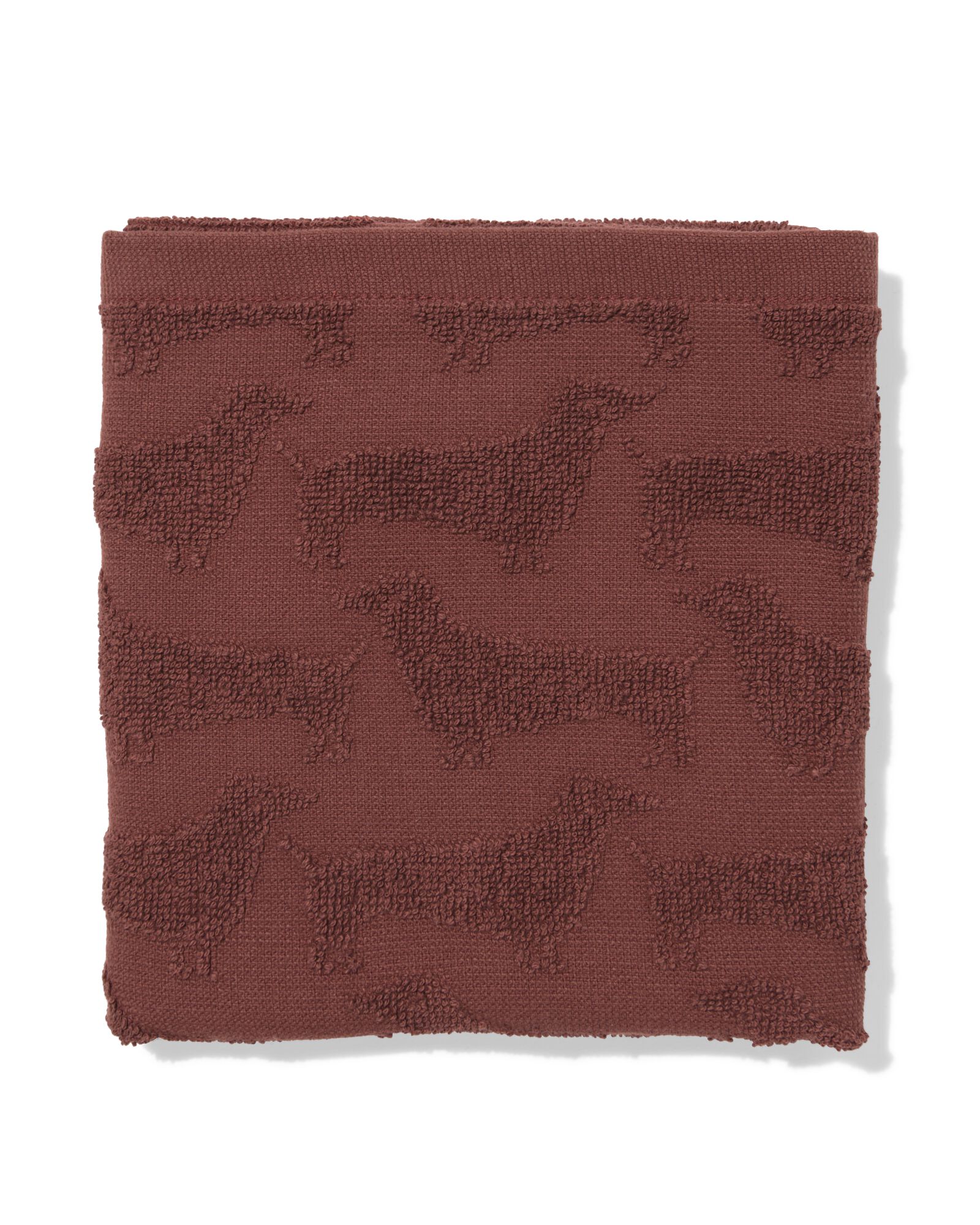 essuie-mains 50x50cm coton chien - 5400074 - HEMA