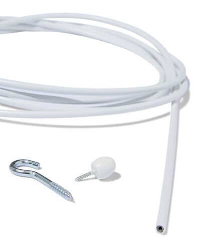 Lot de rideaux spirale 2,5 m - 7578061 - HEMA