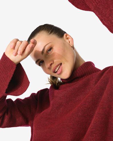 dames coltrui Frankie  rood rood - 36302920RED - HEMA