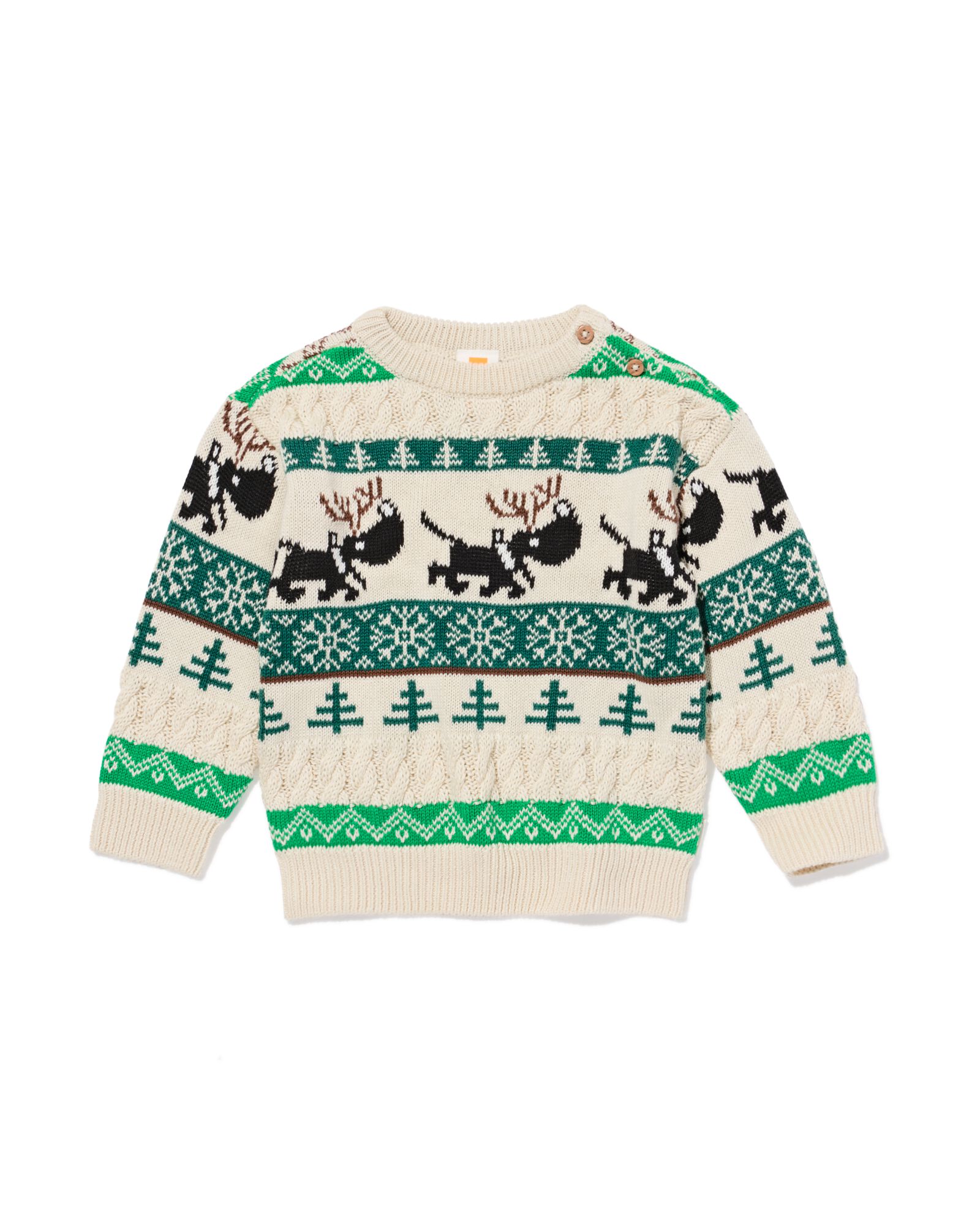 pull b&eacute;b&eacute; Takkie vert - 33173770GREEN - HEMA