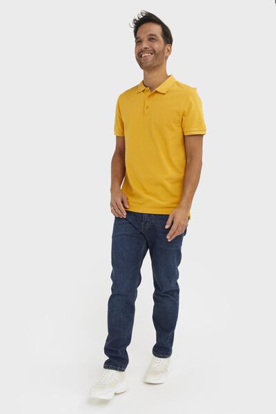 Herren-Poloshirt gelb gelb - 1000026349 - HEMA
