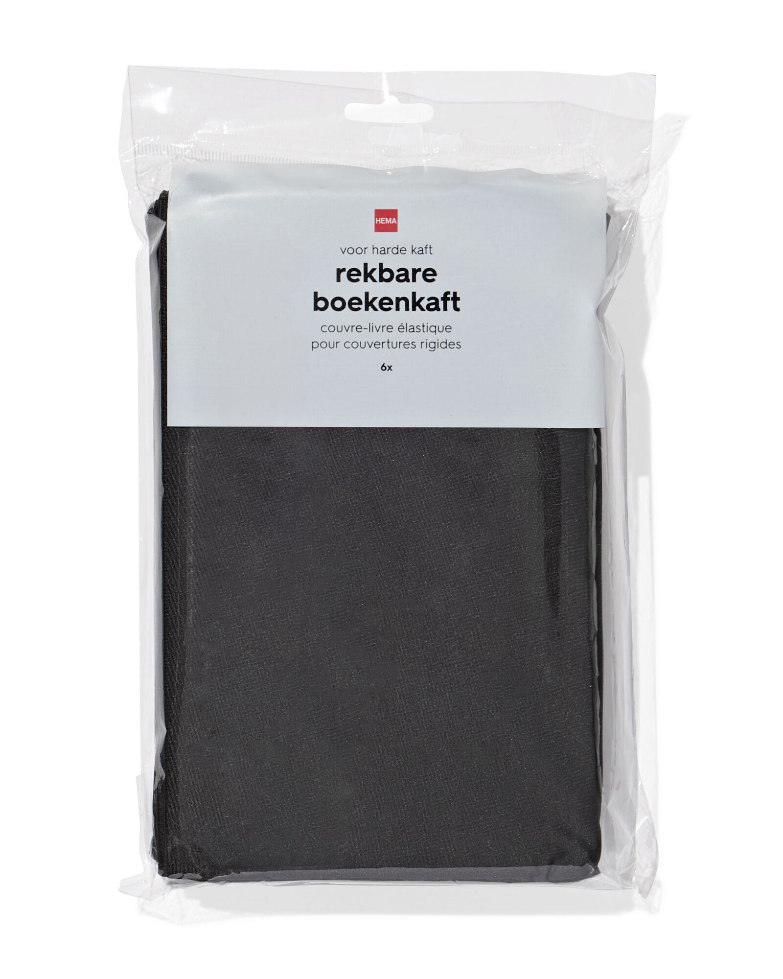 6&nbsp;couvre-livres extensibles noirs - 14522239 - HEMA