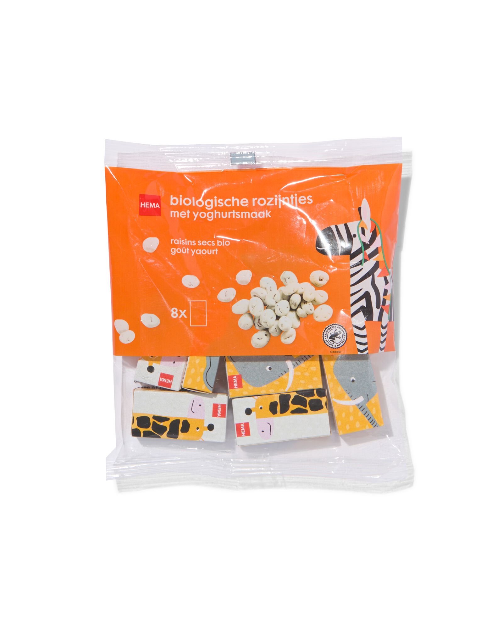 raisins secs avec chocolat blanc et saveur yaourt 104g - 10200031 - HEMA