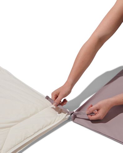 Steppbett 240 &times; 220 cm, Wolle, 4 Saisons - 5590026 - HEMA