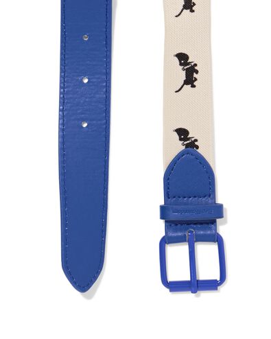 Takkie kinderriem 3cm  blauw blauw - 18460065BLUE - HEMA