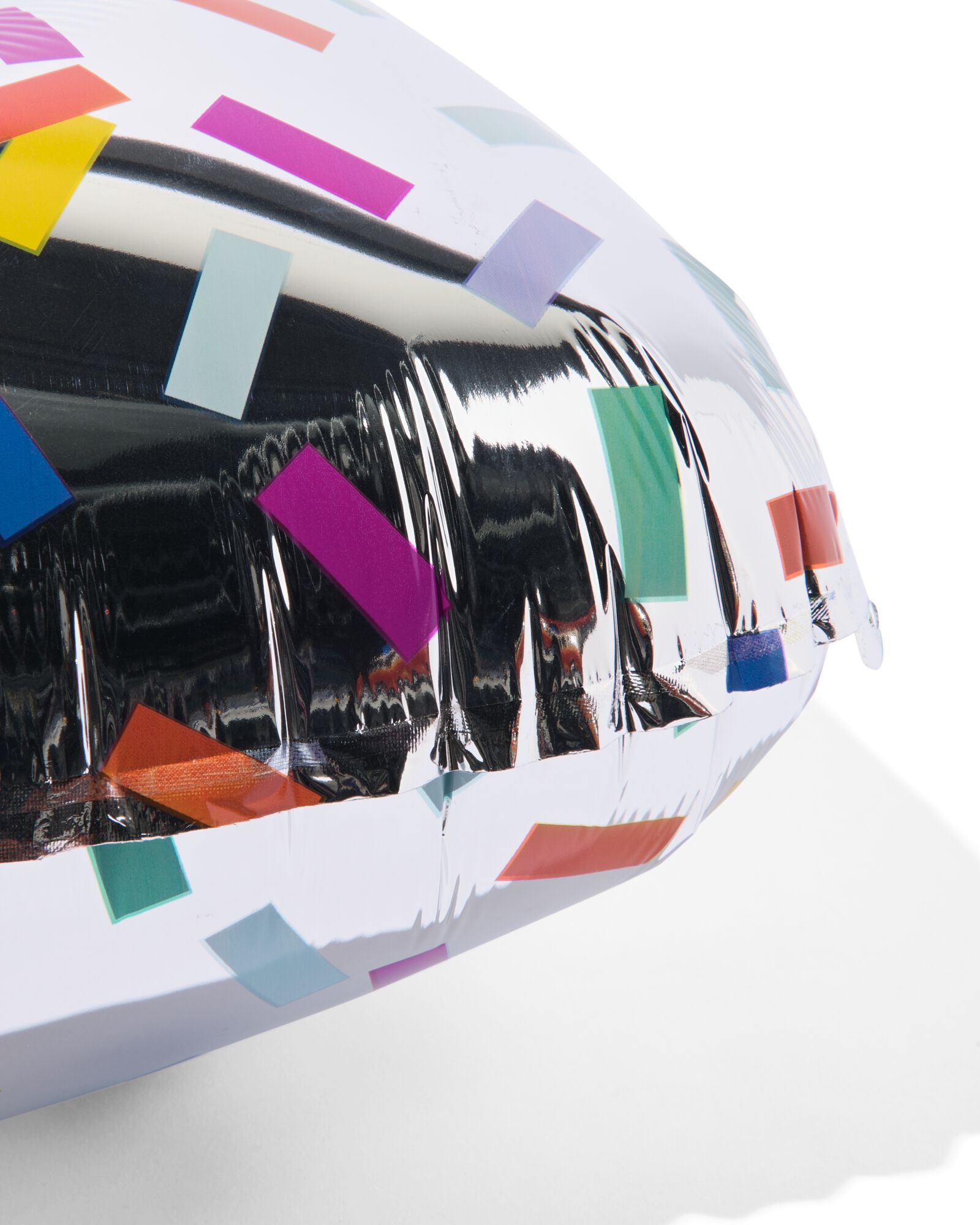 Folienballon Zahl 7 Konfetti XL silber 7 - 14250034 - HEMA