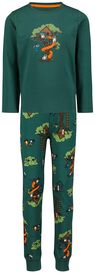 pyjama enfant cabane vert vert - 1000028402 - HEMA