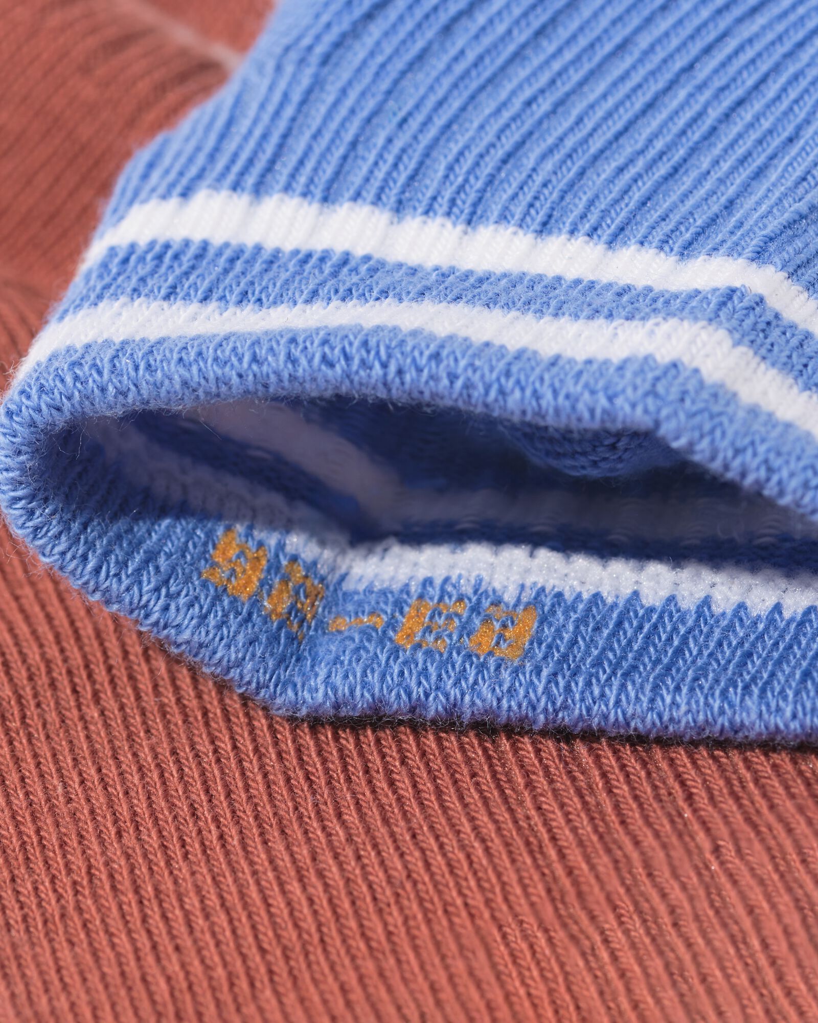 Kinder-Ripp-Kurzs&ouml;ckchen gestreift &ndash; 5 Paar eierschalenfarben eierschalenfarben - 4320830OFFWHITE - HEMA