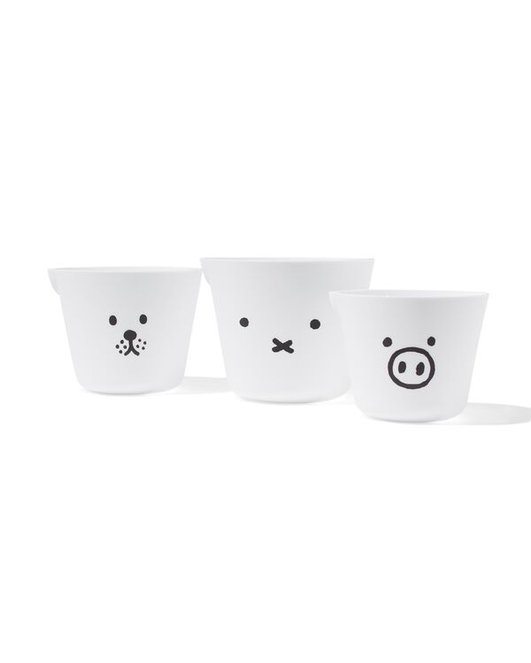 3 bols m&eacute;langeurs Miffy - 60410087 - HEMA