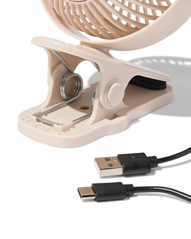 clipventilator ⌀13.5cm beige - 80200040 - HEMA