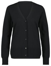 Damen-Cardigan schwarz schwarz - 1000023500 - HEMA