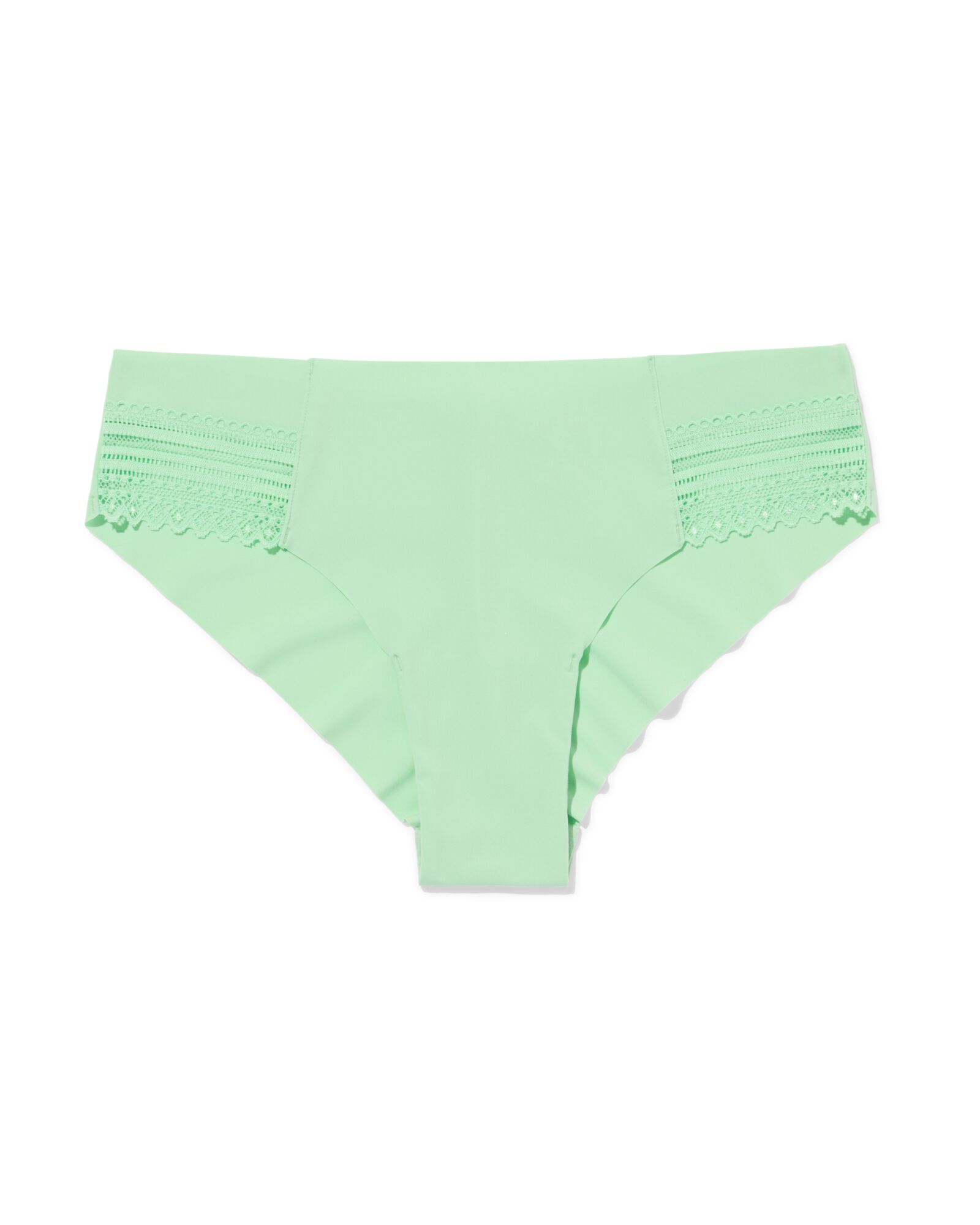 dames brazilian micro met kant lichtgroen - 19600914LIGHTGREEN - HEMA