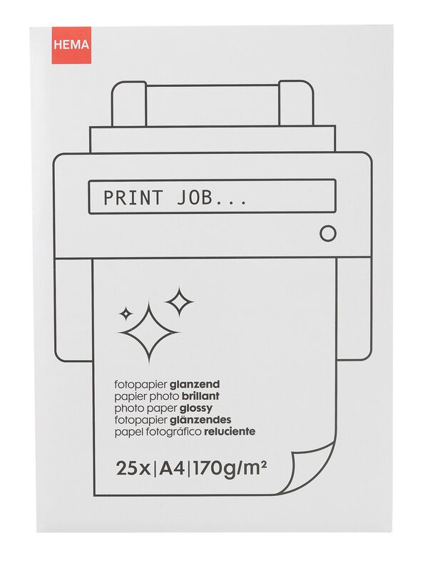 Fotopapier, Hochglanz - 38340083 - HEMA