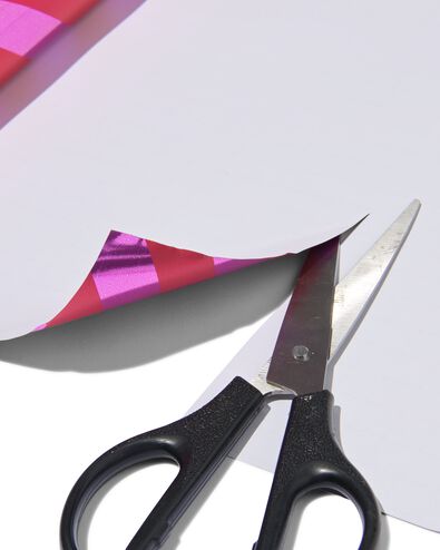 cadeaupapier rood/roze streep  - 14700193 - HEMA