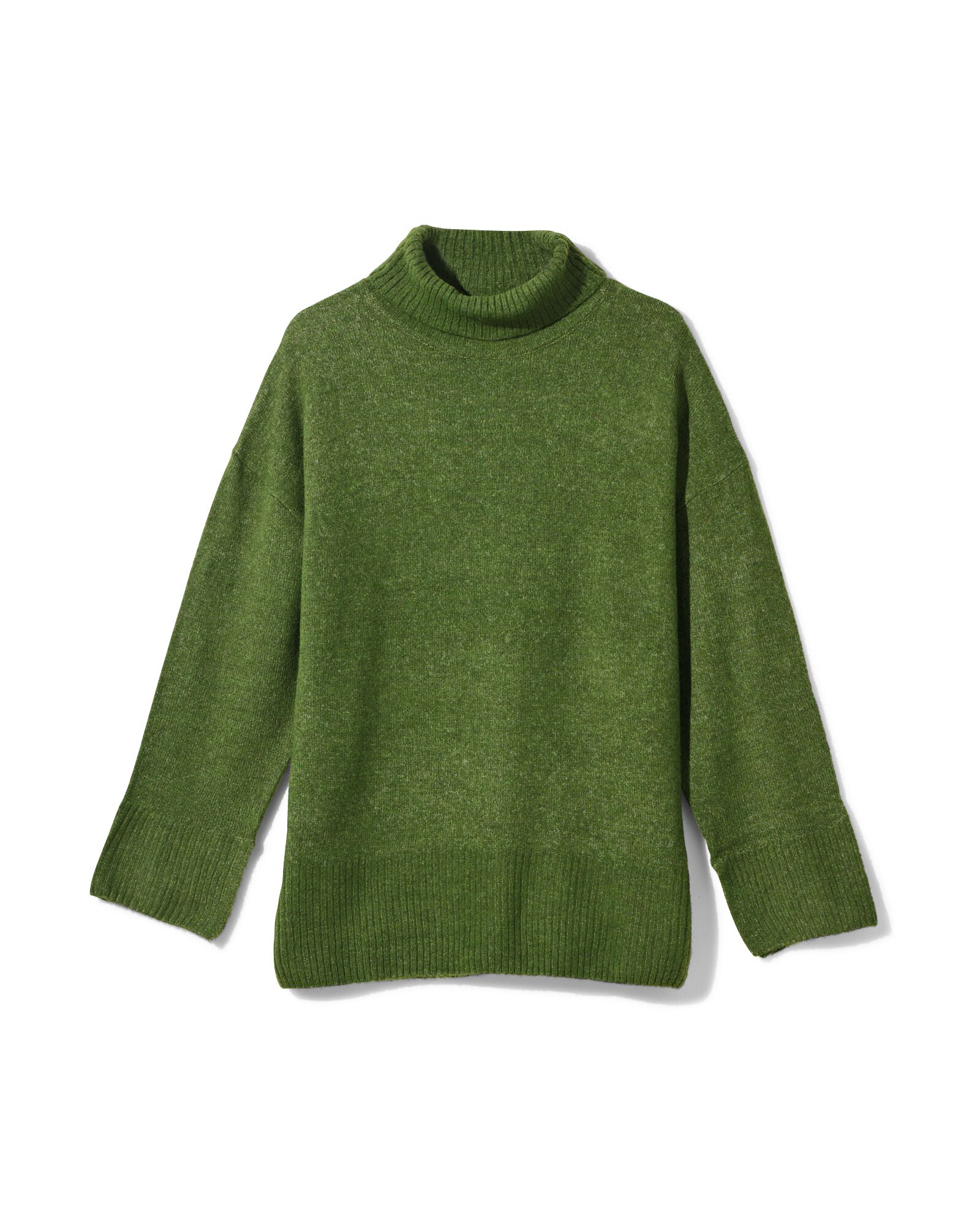 Rollkragenpullover f&uuml;r Damen &bdquo;Frankie&ldquo;, Feinstrick dunkelgr&uuml;n dunkelgr&uuml;n - 36366260DARKGREEN - HEMA
