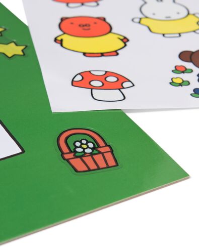 nijntje kaarten met stickers - 2 stuks - 15900590 - HEMA