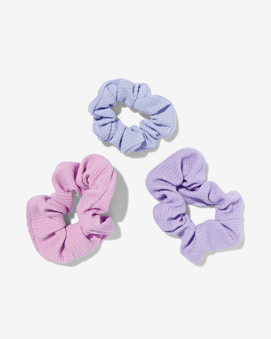 3er-Pack Haarbänder, in 3 Größen, violett - 60640026 - HEMA