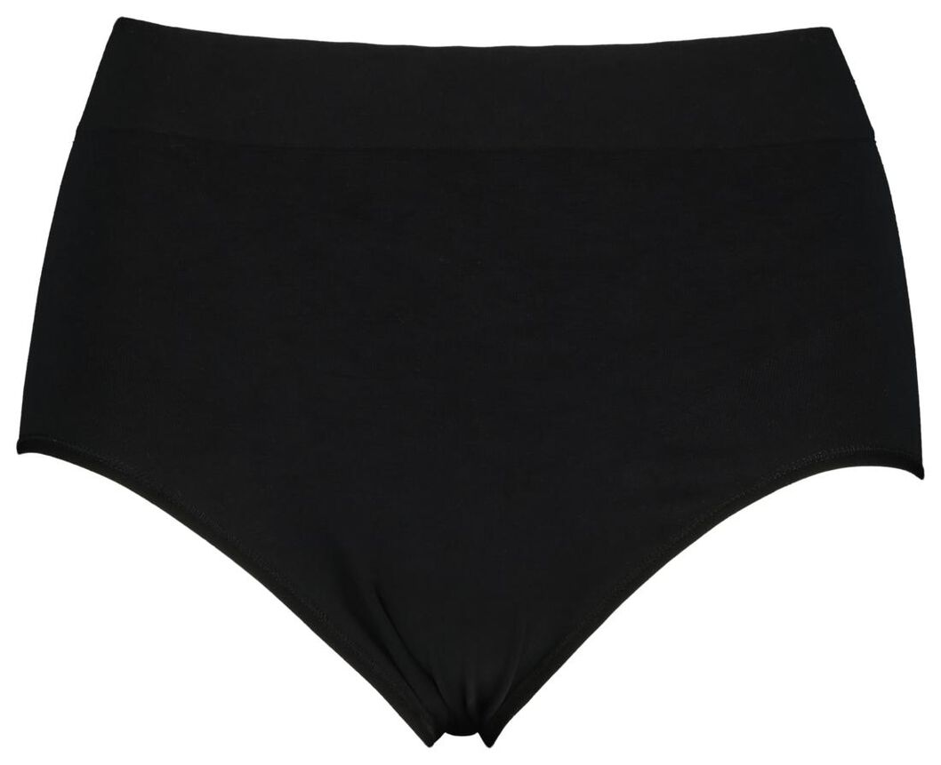 Damen-Slip, hohe Taille, Firm Control schwarz schwarz - 1000019709 - HEMA