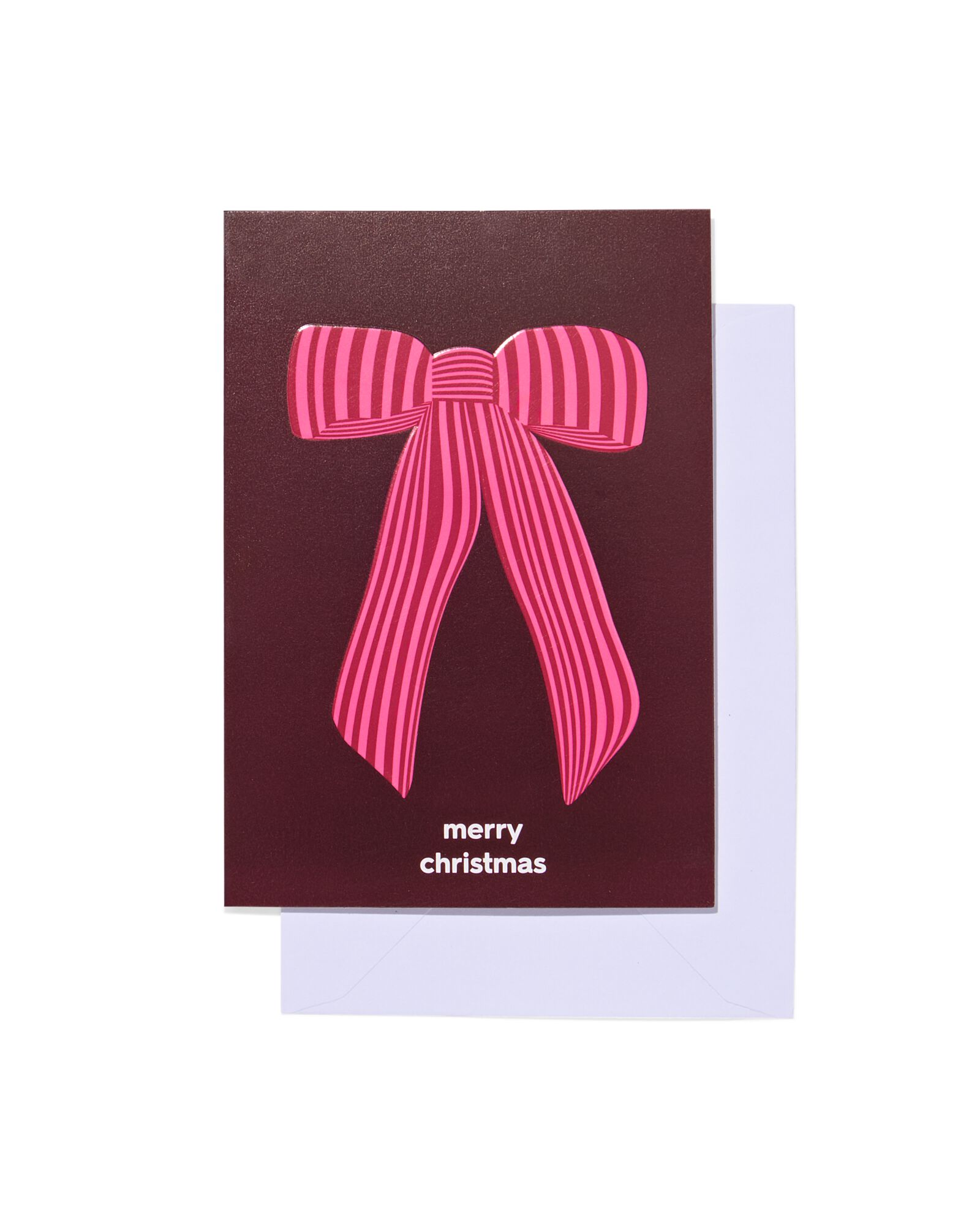 Weihnachtskarten 11 &times; 8 cm, Schleife &ndash; 5 St&uuml;ck - 25300154 - HEMA