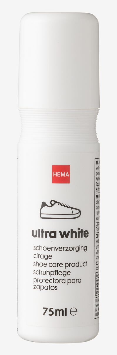 entretien chaussures 75 ml ultra blanc - 20500090 - HEMA