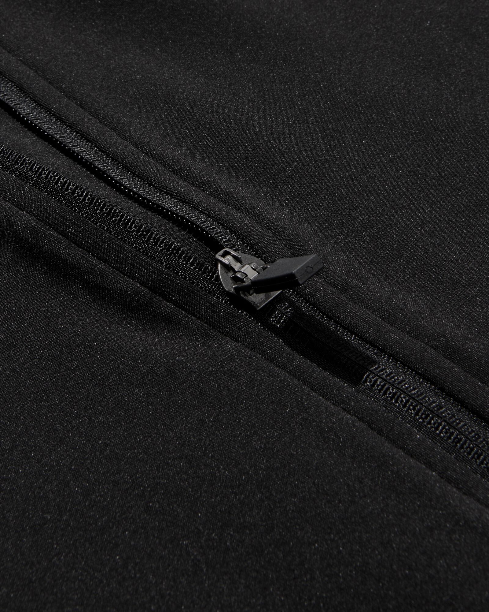 Damen-Trainingsjacke Fleece schwarz - 36000002BLACK - HEMA