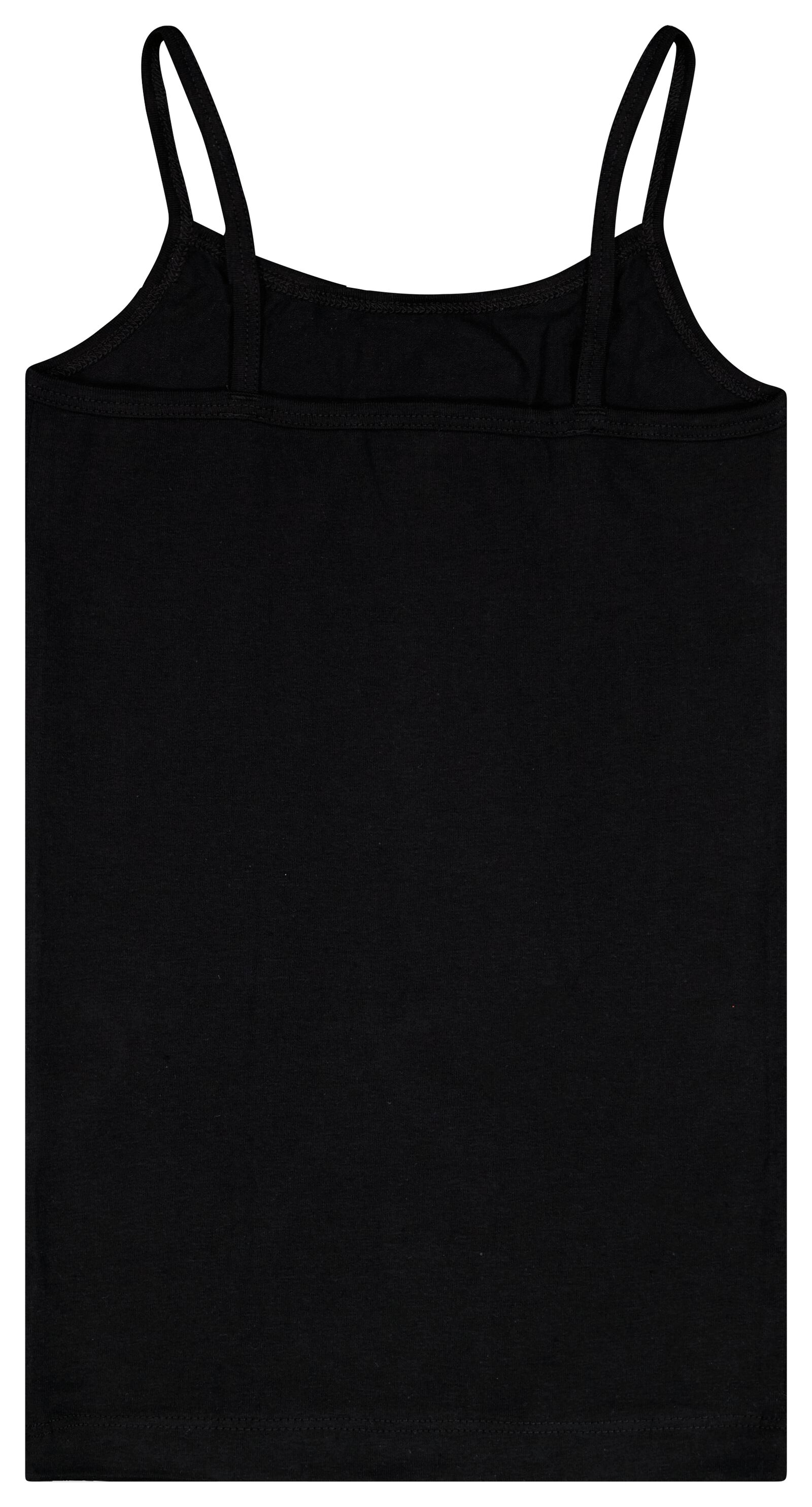 2 d&eacute;bardeurs enfant coton/stretch noir noir - 1000028423 - HEMA