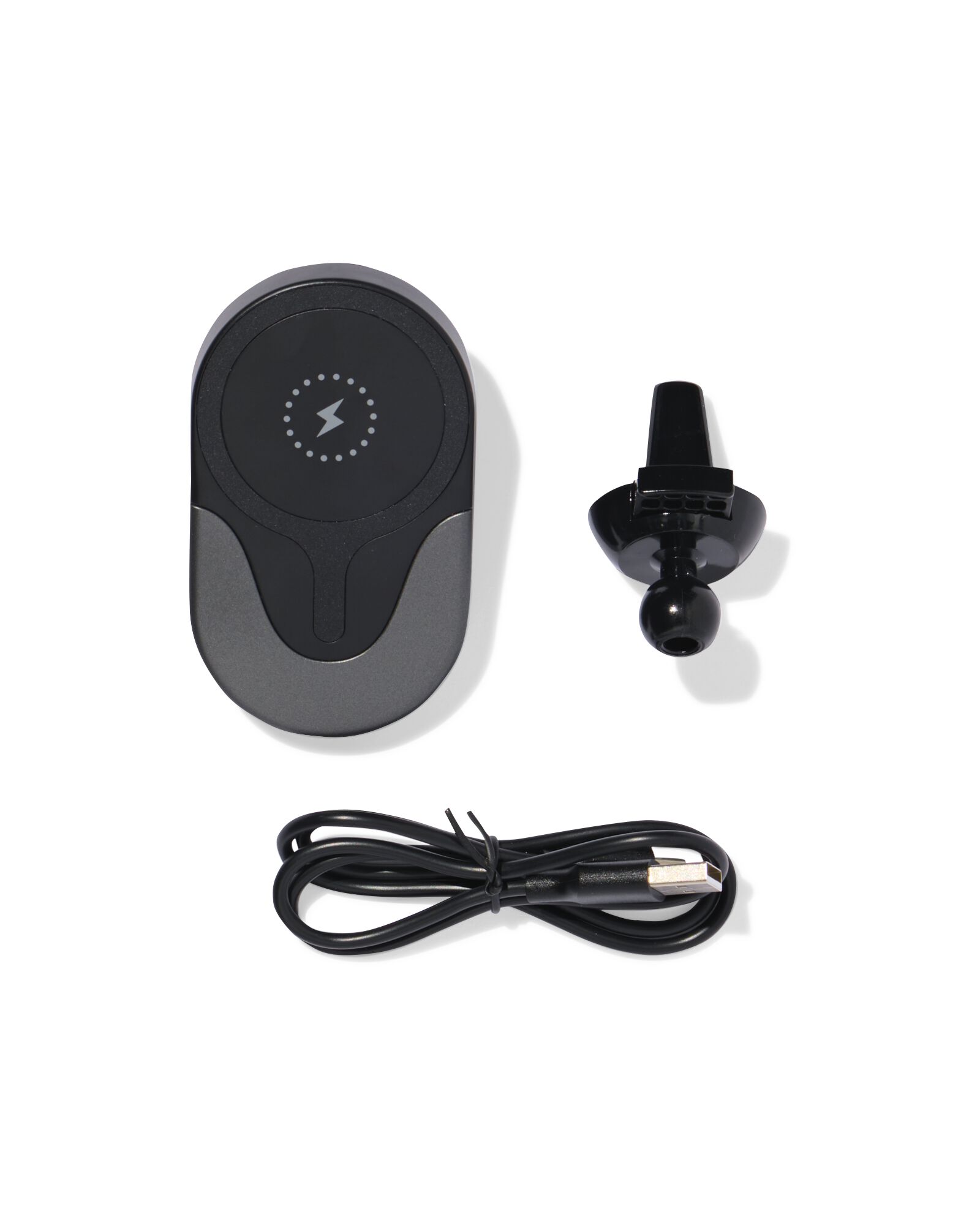 magnetische telefoonhouder met oplader - 41750069 - HEMA