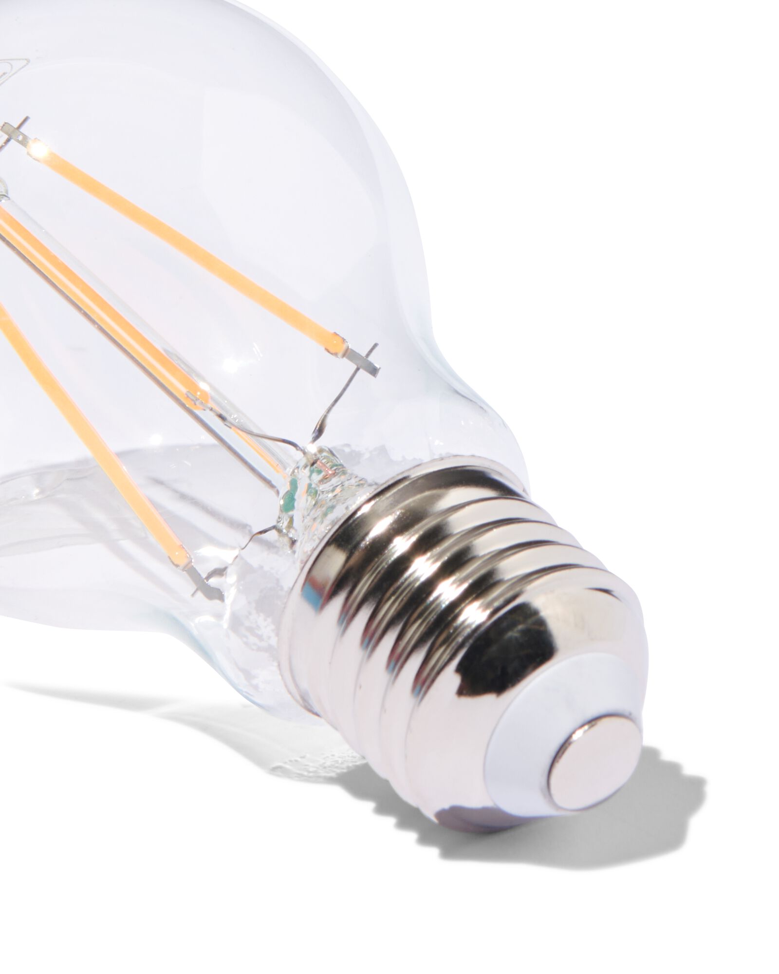 LED-Gl&uuml;hbirne, klar, E27, 4,9 W, 806 lm, dimmbar - 20000076 - HEMA
