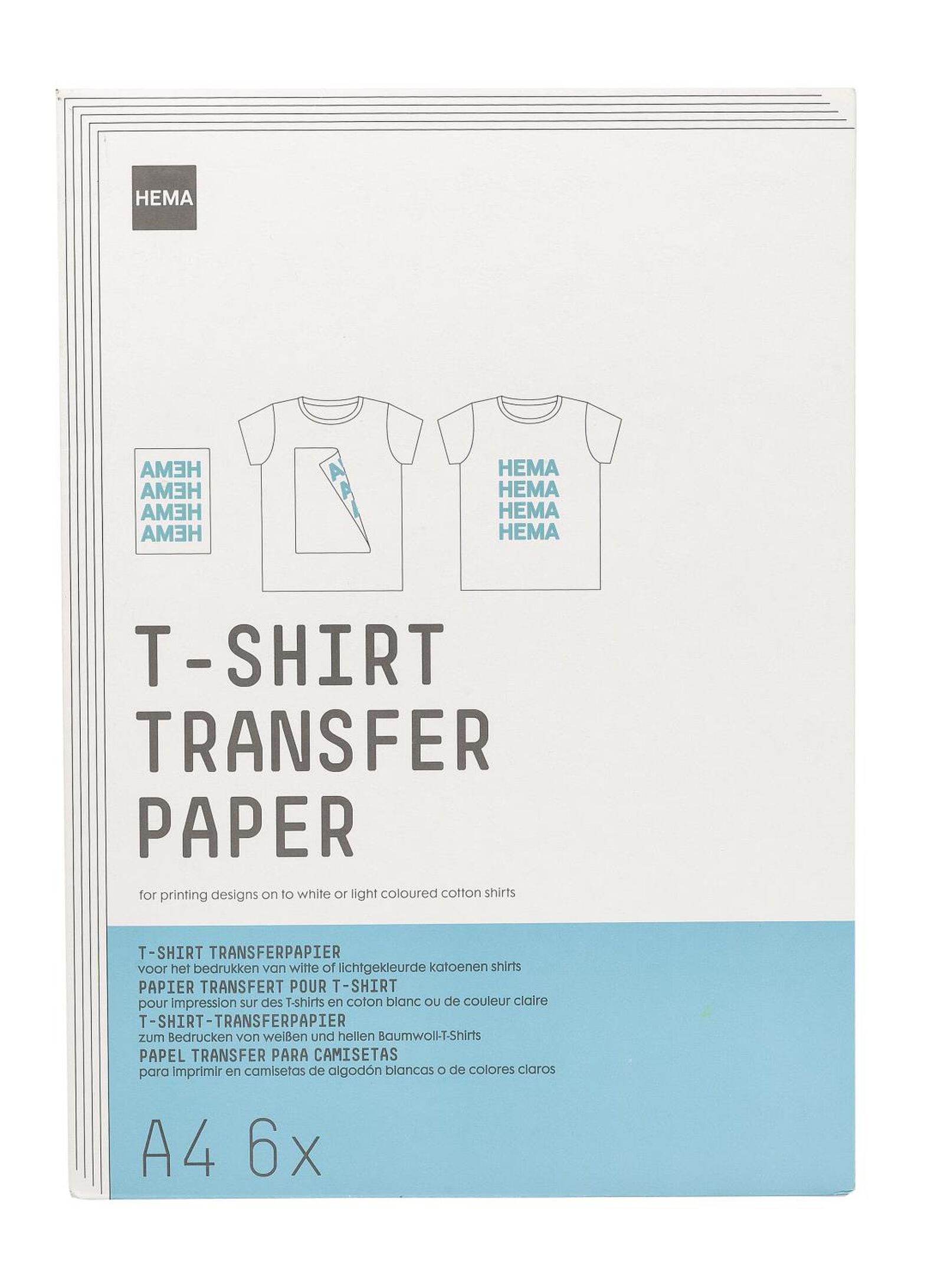 Papier transfert pour t-shirt tissus foncé, 22 - Scrapmalin