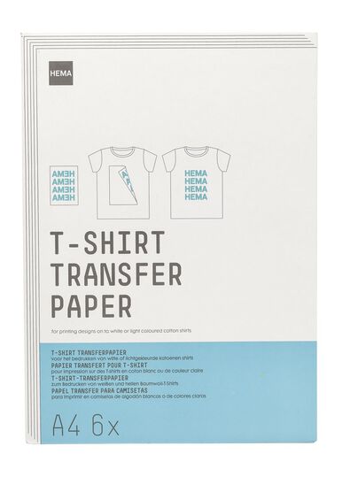 T-Shirt-Transferpapier - 38340082 - HEMA