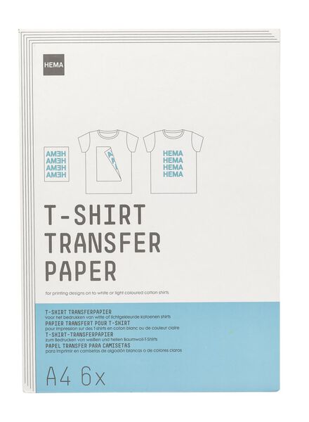 papier transfert t-shirt - 38340082 - HEMA