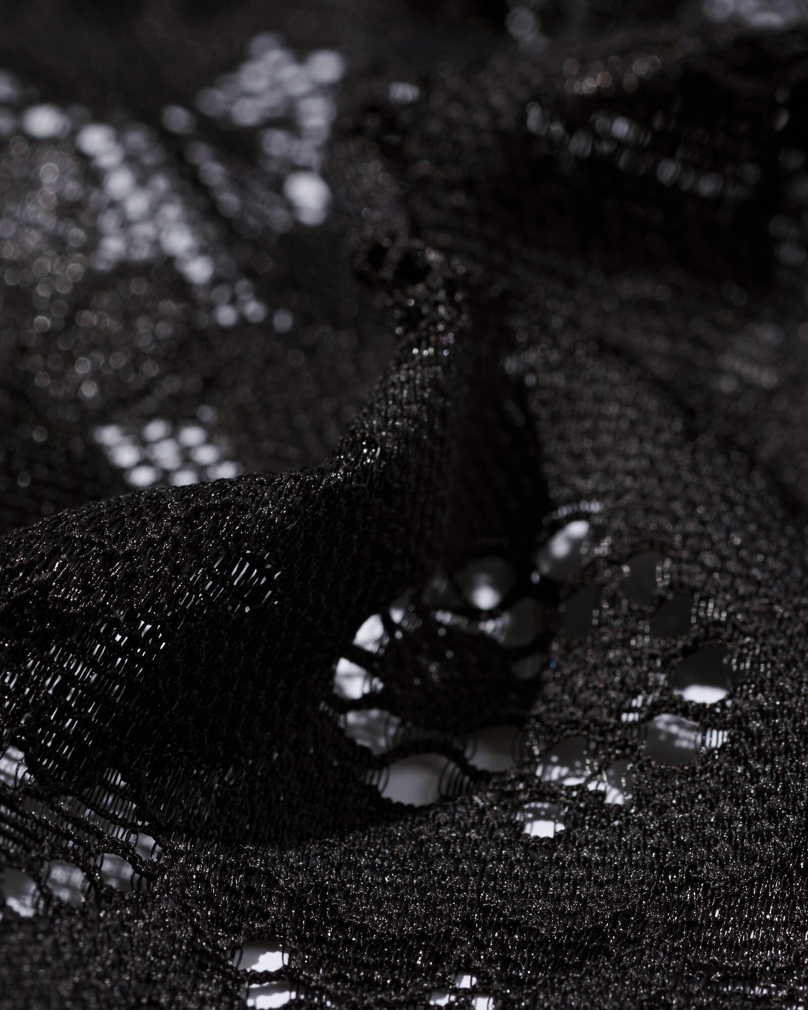 damesbrazilian micro met kant zwart - 19640065BLACK - HEMA