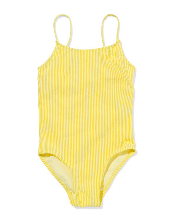 maillot de bain enfant ray&eacute; jaune jaune - 22250080YELLOW - HEMA
