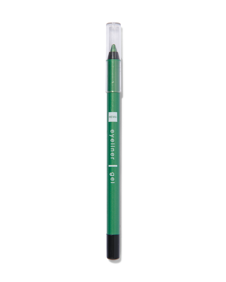 crayon yeux gel 64 metallic green - 11210164 - HEMA